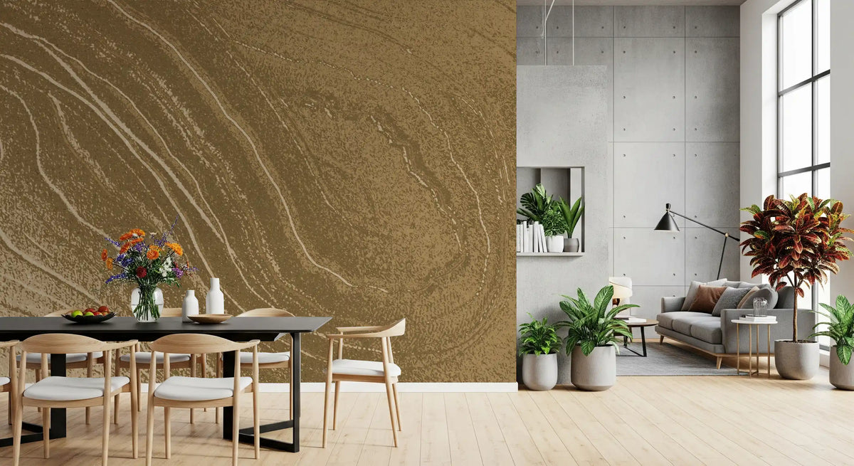 Minimalist Sandstone Flow Wall Mural