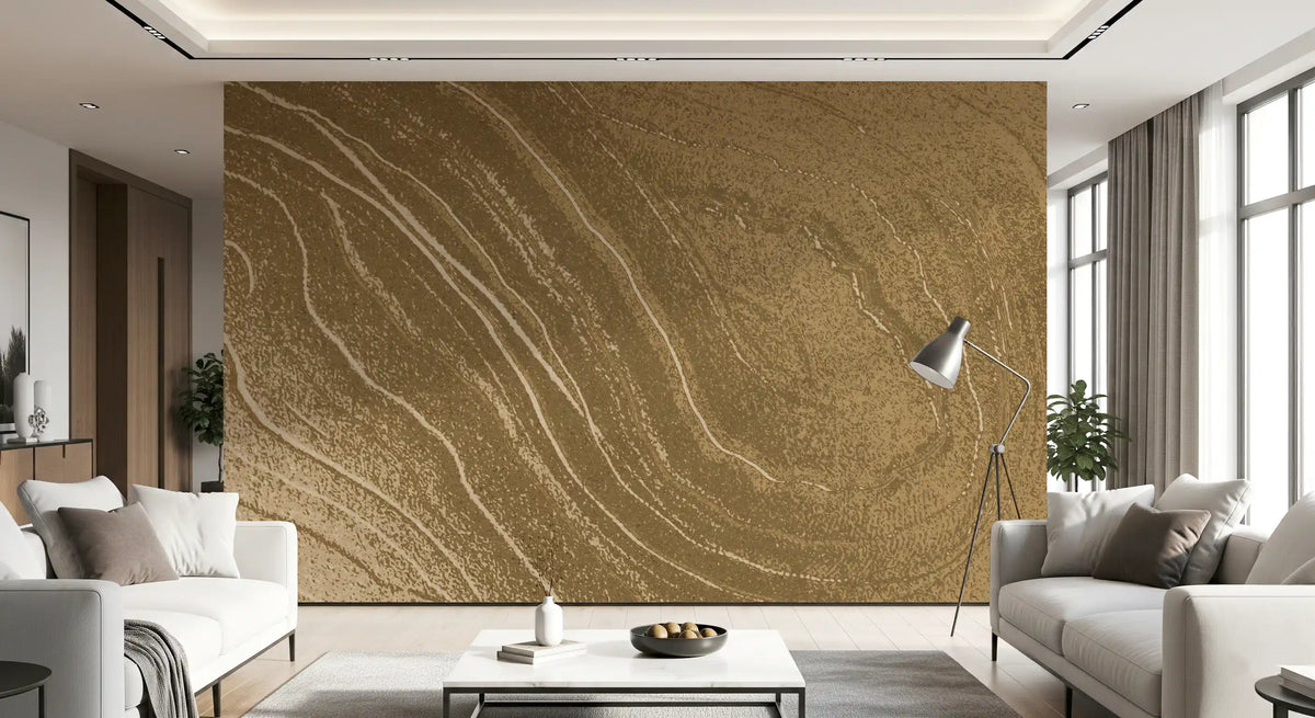 Minimalist Sandstone Flow Wall Mural