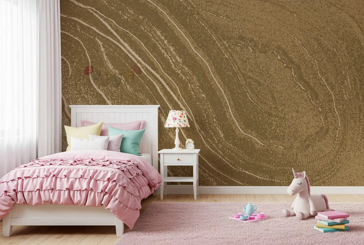 Minimalist Sandstone Flow Wall Mural