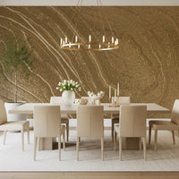 Minimalist Sandstone Flow Wall Mural