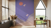 Zen Mountain Flight Landscape Wall Mural