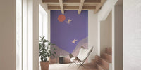 Zen Mountain Flight Landscape Wall Mural