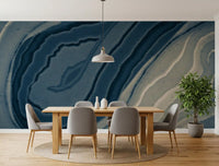 Abstract Ink Wash Flow Wall Mural
