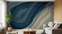 Abstract Ink Wash Flow Wall Mural