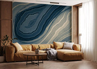 Abstract Ink Wash Flow Wall Mural