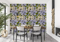 Jungle Foliage Silhouette Print Wallpaper⁠