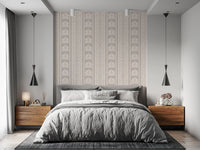 Vintage Chinoiserie Stripe Wallpaper⁠