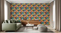 Abstract Polygons and Shapes Wallpaper⁠