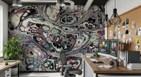 Mystic Marble Abstract Organic Flow Wall Mural