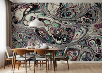 Mystic Marble Abstract Organic Flow Wall Mural