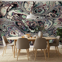 Mystic Marble Abstract Organic Flow Wall Mural