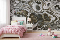 Abstract Gray Marble Texture Elegance Wall Mural