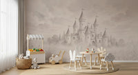 Castle Dreams – Vintage Cream Wall Mural