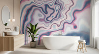 Colorful Abstract Marble Pattern Wall Mural