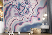 Colorful Abstract Marble Pattern Wall Mural