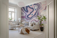 Colorful Abstract Marble Pattern Wall Mural