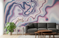 Colorful Abstract Marble Pattern Wall Mural