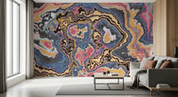 Modern Marbled Flow Texture Wall Mural