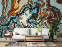 Liquid Marble Swirl Abstract Wall Mural
