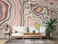 Abstract Marble Flow Wall Mural