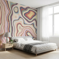 Abstract Marble Flow Wall Mural