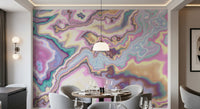 Liquid Dreamscape Curves Marble Wall Mural