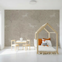 Magical Unicorn Dreamland – Sandstone Wall Mural Wall Mural