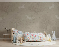 Magical Unicorn Dreamland – Sandstone Wall Mural Wall Mural