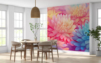 Abstract Petal Composition Wall Mural