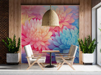 Abstract Petal Composition Wall Mural