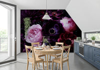 Dramatic Moody Botanical Garden Wall Mural
