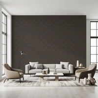 Symmetrical Copper Line Pattern Wallpaper⁠