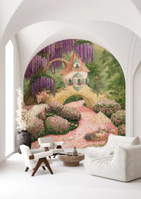 Rosy River Wall Mural