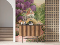 Rosy River Wall Mural