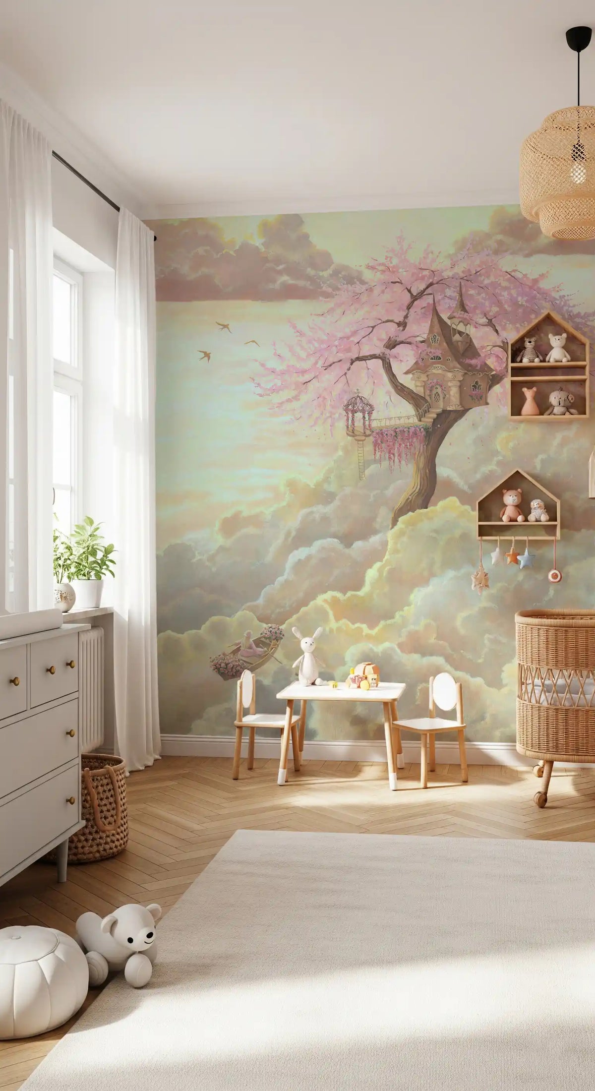 Cloud Nine Wall Mural