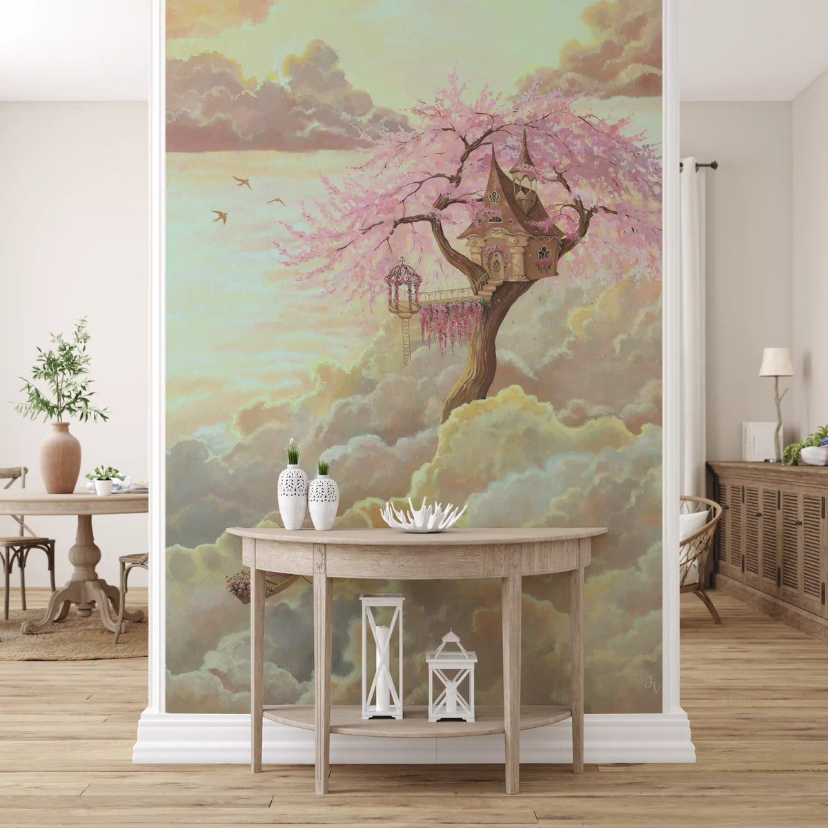 Cloud Nine Wall Mural