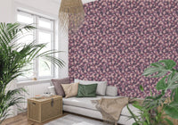 Muted Blush Camouflage Pattern Wallpaper⁠