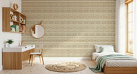 Folklore Cross Stitch Motif Wallpaper⁠