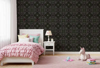 Folklore Stitched Geometry Wallpaper⁠