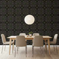Folklore Stitched Geometry Wallpaper⁠