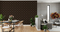 Geometric Cross-Stitch Rhythm Wallpaper⁠