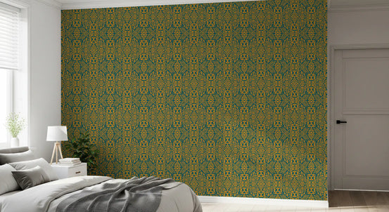 Abstract Ethnic Mask Art Wallpaper⁠