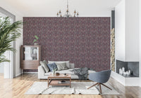 Geometric Tribal Owl Pattern Wallpaper⁠