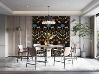 Spectral Bloom and Ghostly Foliage Wallpaper⁠
