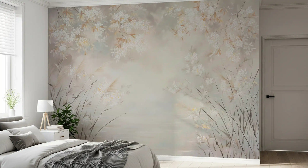 Minimalist Garden Drift Mural Wall Mural