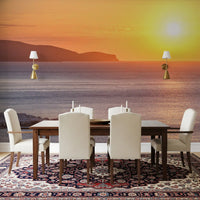 Serene Twilight Horizon Wall Mural