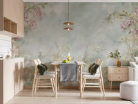 Soft Meadow Brushstrokes Wall Mural