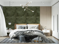 Torn Leather - Moss Wallpaper⁠