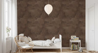 Torn Leather - Sable Wallpaper⁠