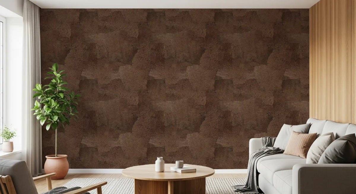 Torn Leather - Sable Wallpaper⁠